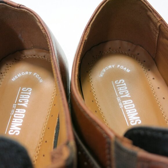 Stacy Adams Monk Strap Leather Dress Oxfords Formal Footwear Men's Shoes 15 M - Picture 7 of 7